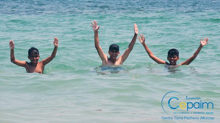 Dia de Playa La Higuerica   Convivencia   Fundacion Cepaim en Torre Pacheco 3