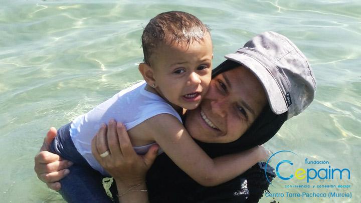 Dia de Playa La Higuerica   Convivencia   Fundacion Cepaim en Torre Pacheco 5
