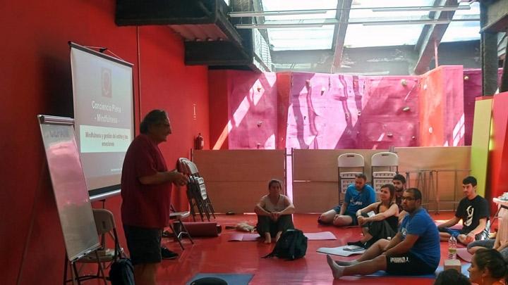 FormacionMindfulness equipoFundacionCepaim Teruel julio2018 2