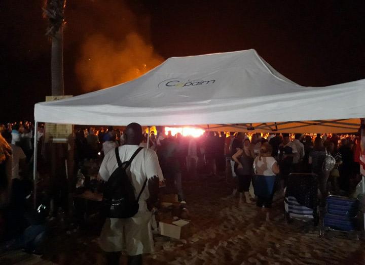 Hogueras fundaciónCepaim Lepe LaAntilla junio2018 1