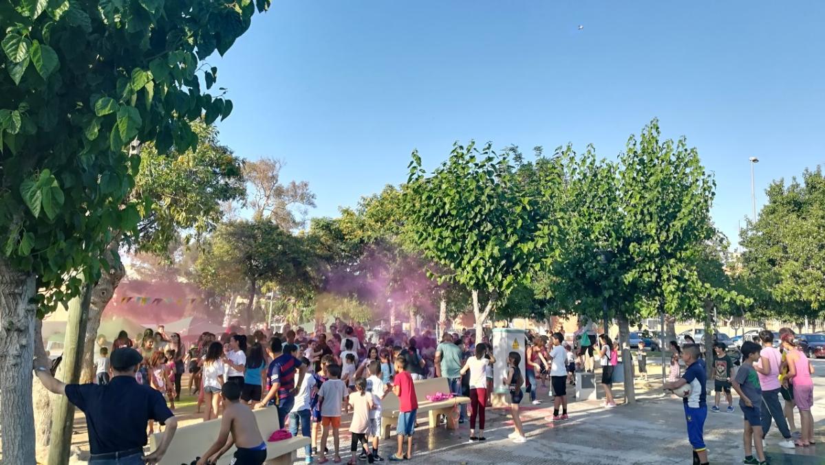 Clausura de los talleres para jóvenes en el Barrio de los Rosales en Murcia