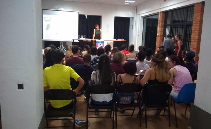 PresentacionComicHombresFeministas Navalmoral julio2018 1