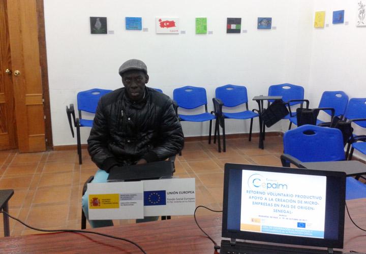 RetornoVoluntarioProductivo Mouhamadou FundacionCepaimenRoquetas junio2018 1