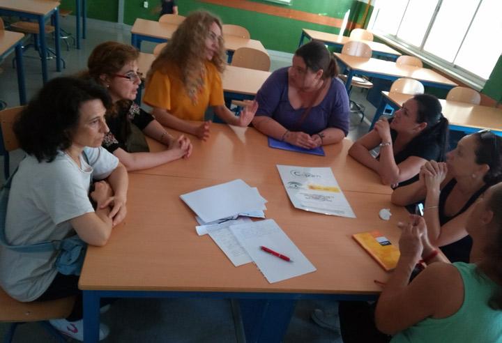 ReunionEscuelaMadresyPadres IESAzahar FundacionCepaim Sevilla junio2018 1