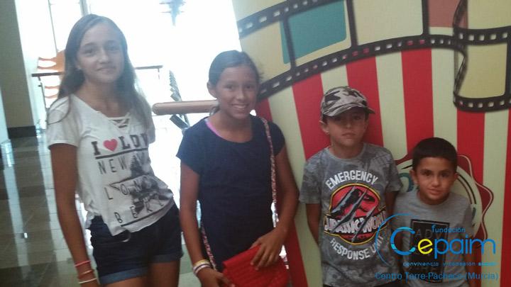 Excursiónalcine FundacionCepaim TorrePacheco verano2018 4