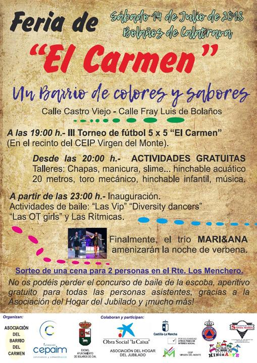 FeriaBolaños julio2018 FundacionCepaim cartel