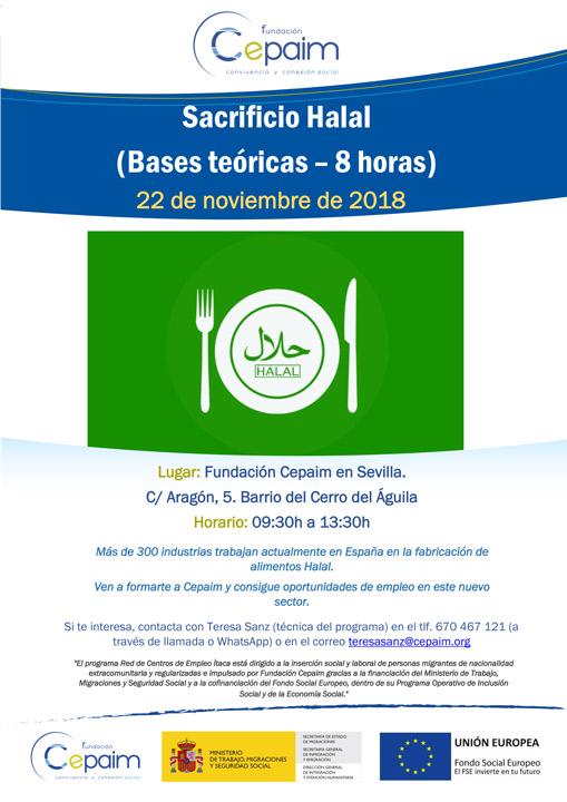 CARTELWEB SacrificioHalal RedDeCentros Sevillal noviembre2018