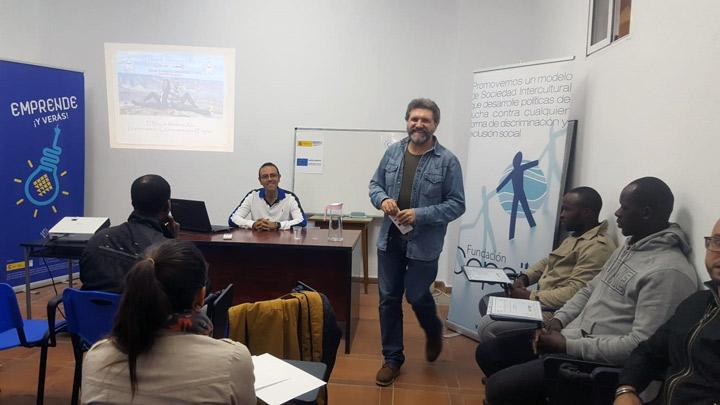 CharlablogMoisésyAna 2 Cepaim RoquetasdeMar octubre2018