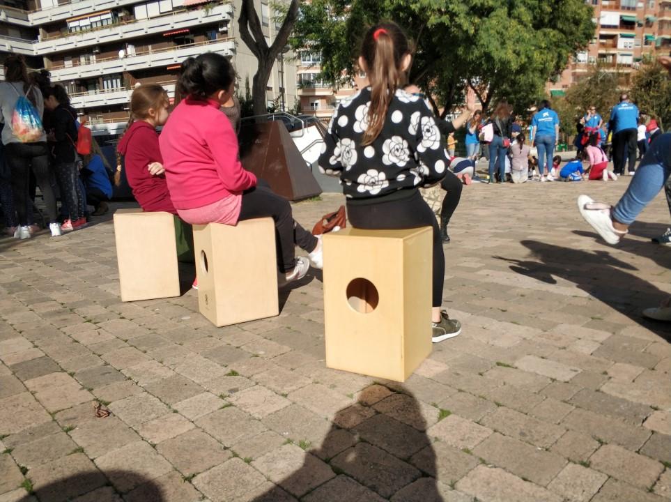 Participamos en el día del voluntariado Caixa en Murcia