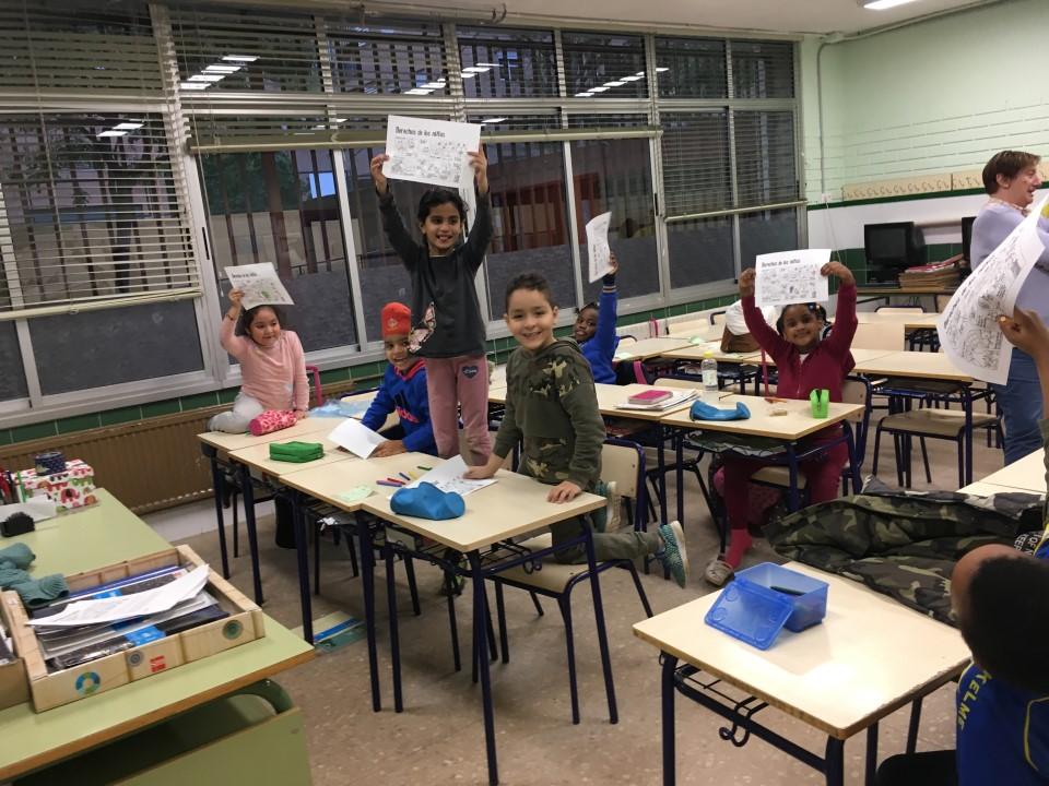 Celebramos el Día Internacional de los derechos de la Infancia con los y las menores del programa CaixaProinfancia en Valencia