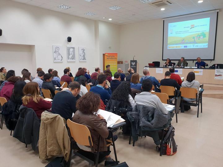 JornadaNuevosSenderos 2 Caceres Oportunidadesempleo Cepaim UniversidaddeExtremadura noviembre2018