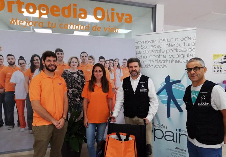 Roquetas DonacionOrtopediaOliva octubre2018 1