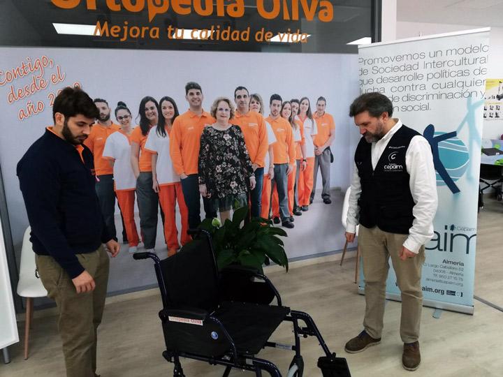 Roquetas DonacionOrtopediaOliva octubre2018 2