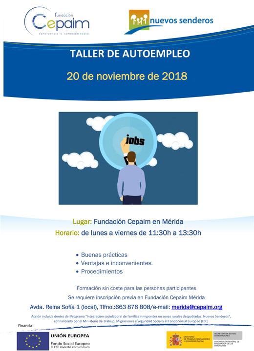 CARTEL web autoempleo