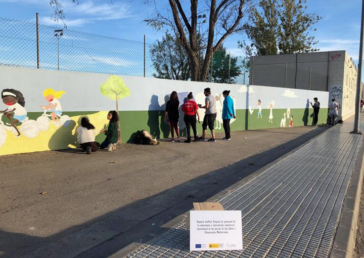 ConviveMural 1 CartagenaSanAntonioAbad noviembre2018