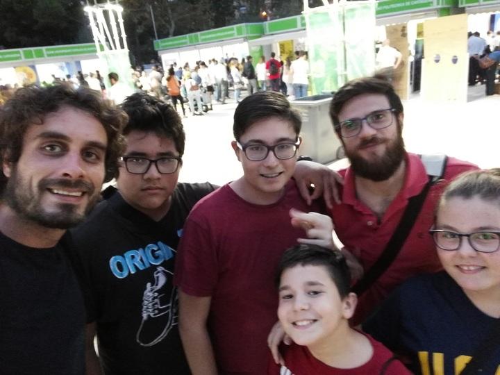 Jóvenes del programa CaixaProinfancia acuden al SeCyT´18 en Murcia