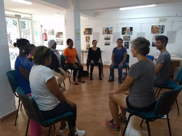 MiercolesSaludables 4 sesionMindfulness Macarena Cepaim Sevilla 2018