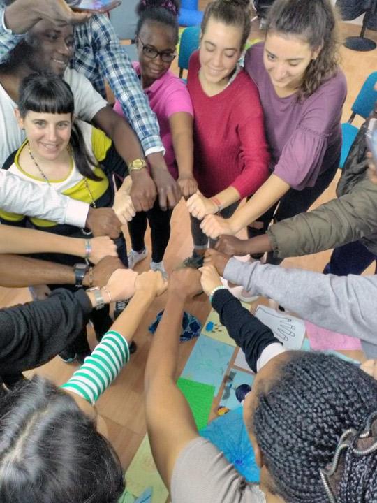 MiercolesSaludables 6 arteterapia Macarena Cepaim Sevilla 2018