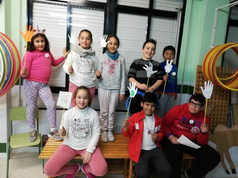 Celebramos el Día de la Paz Escolar y No Violencia dentro del programa CaixaProinfancia en la Red de Beniaján