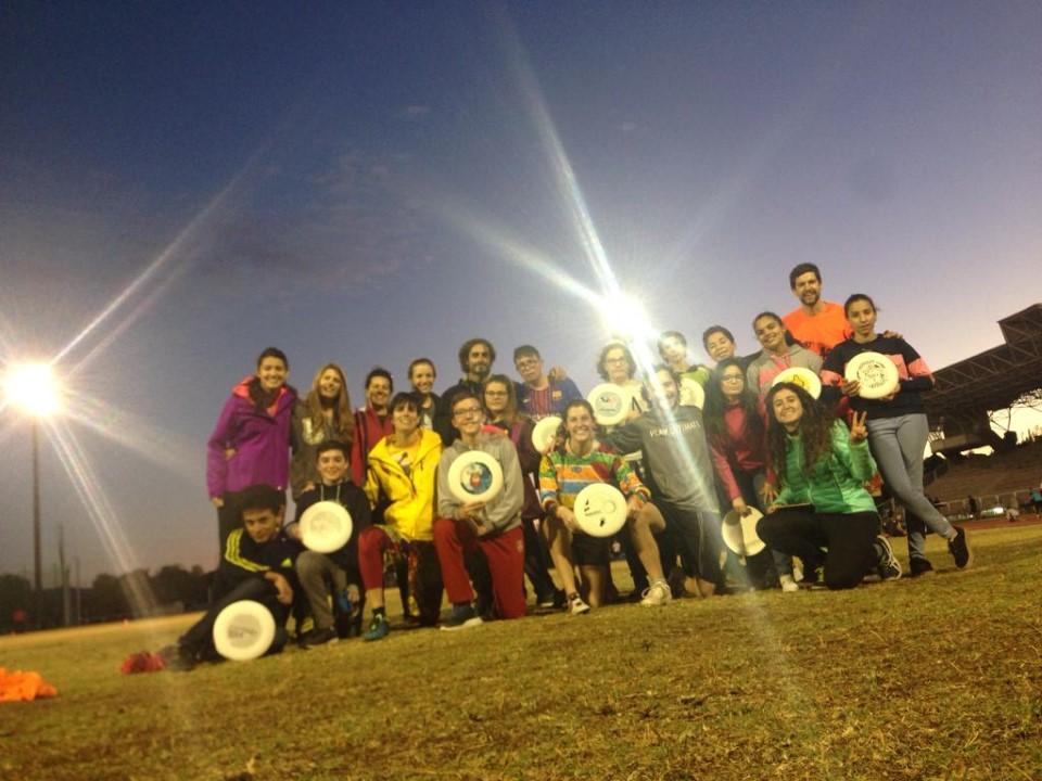Ultimate Frisbee en el programa CaixaProinfancia en Murcia