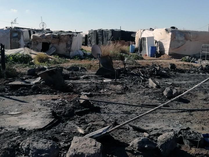 Incendio 2 Asentamientos Cepaim Nijar 2019