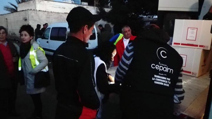 Incendio 4 Asentamientos Cepaim Nijar 2019
