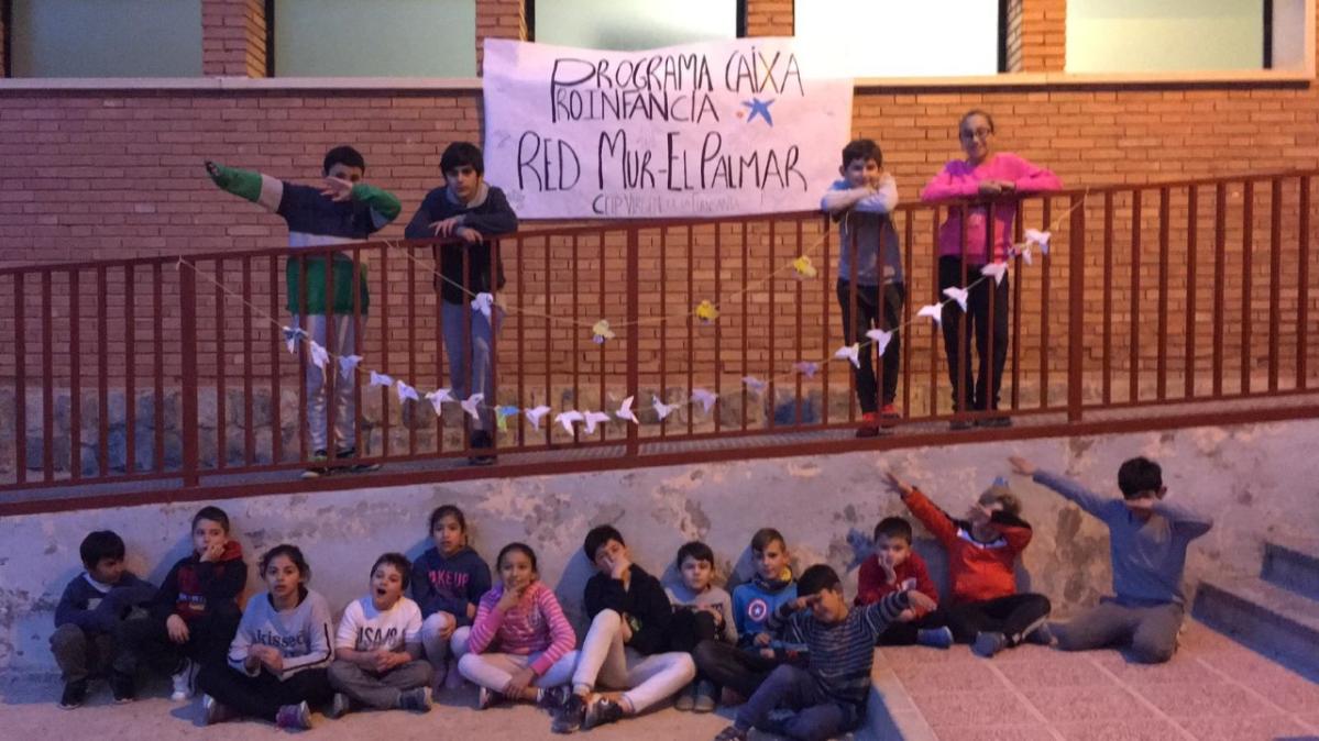 Celebramos el Día de la Paz Escolar y No Violencia dentro del programa CaixaProinfancia en la red de El Palmar