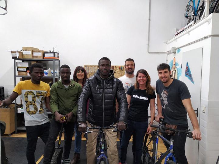 MolinadeSegura 6 reciclajeBicicletas acogida febrero2019