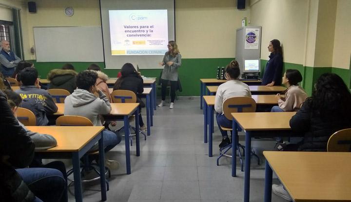 Sevilla Dinamizacion 1 TalleresConvivencia IESAzahar Cepaim febrero2019
