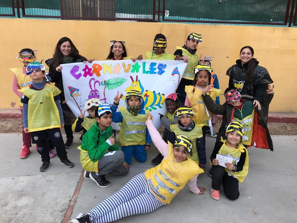 Celebramos el Carnaval con los y las menores del programa CaixaProinfancia en Valencia