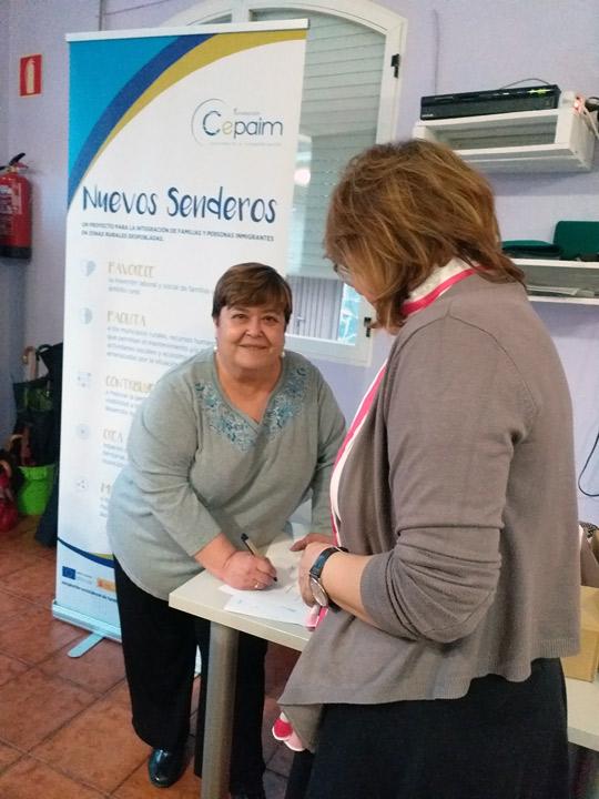 Laluenga 4 inauguracionBarSocial ProyectoSenderos abril2019
