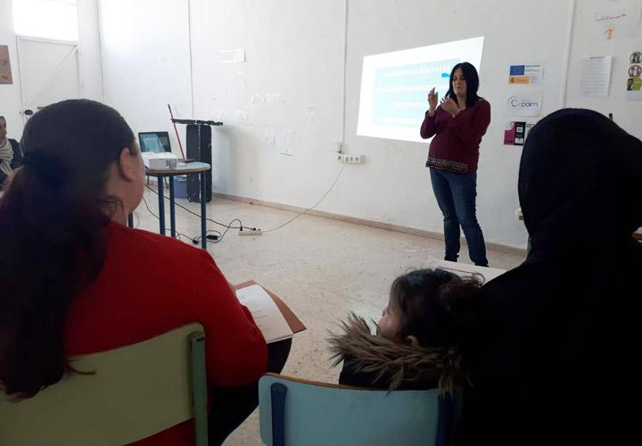 Lepe 1 PrimerEncuentroDinamizadoras VdG SalirAdelante Cepaim marzo2019