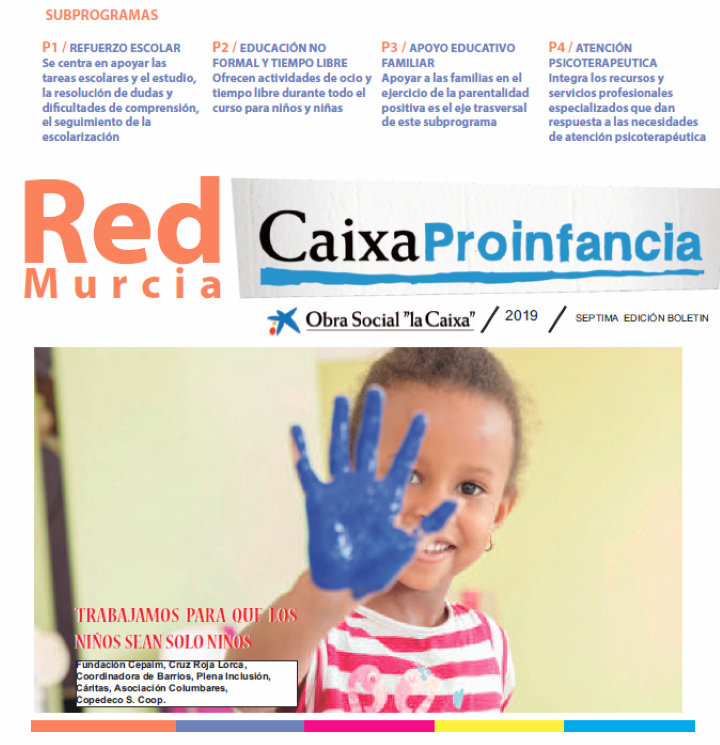Newsletter CaixaProinfancia Red Murcia