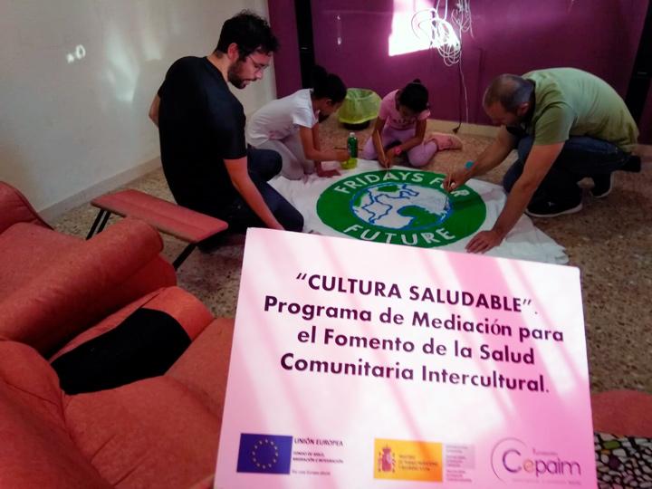 Cartagena 2 CulturaSaludable TallerReciclaje FridaysForFuture