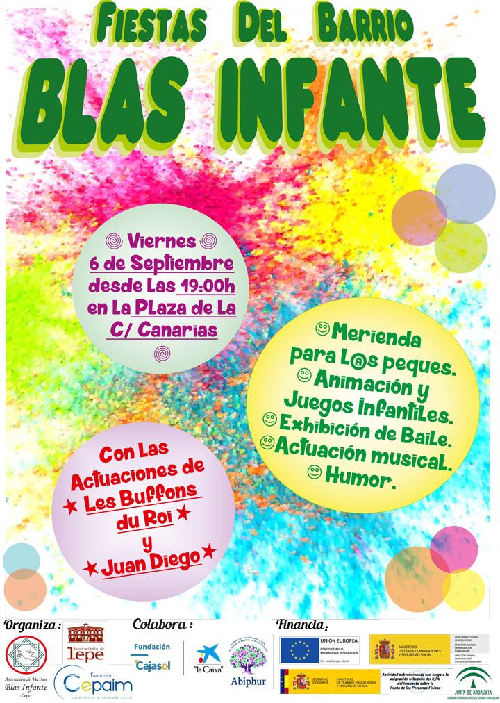 Lepe ConvivenciaAmbitoEducativo Fiestas Barrio Blas Infante 5 septiembre2019