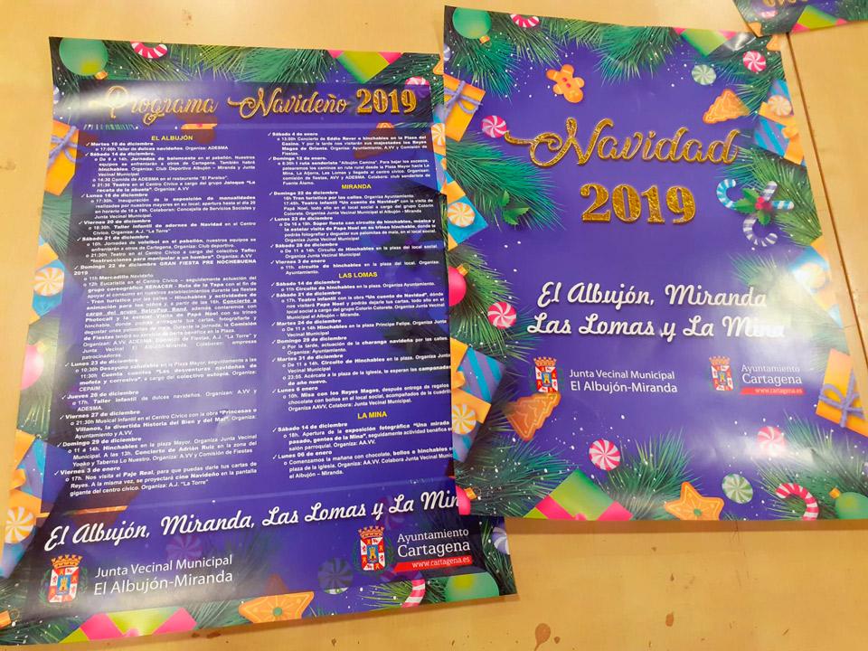 Cartagena Alborx PresentacionProgramaNavideño 2 ElAlbujon diciembre2019