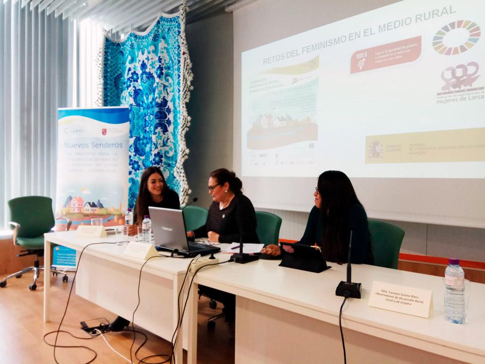 Lorca NuevosSenderos 8 PrimeraJornadaDesarrolloRural noviembre2019