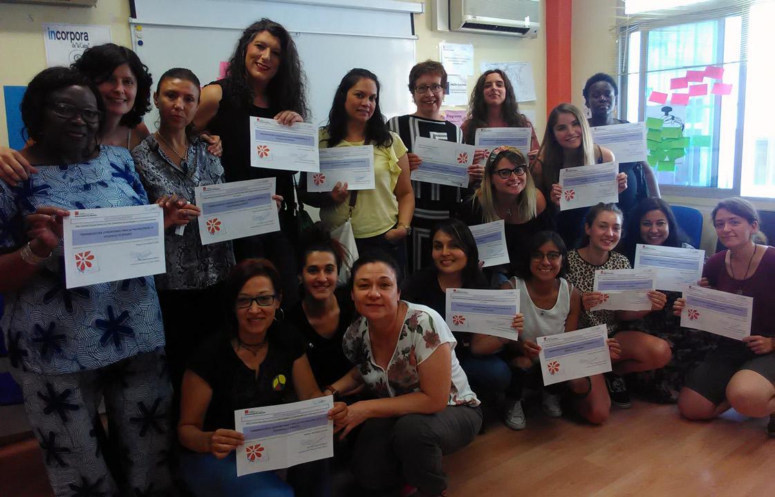 Madrid SalirAdelante dinamizadorasComunitarias verano2019