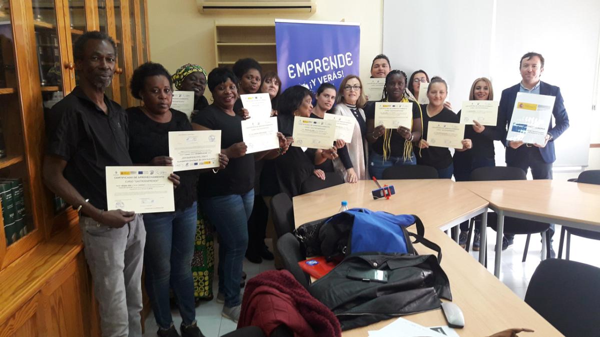Roquetas CepaimEmprende 3 FinDeAño formaciones2019