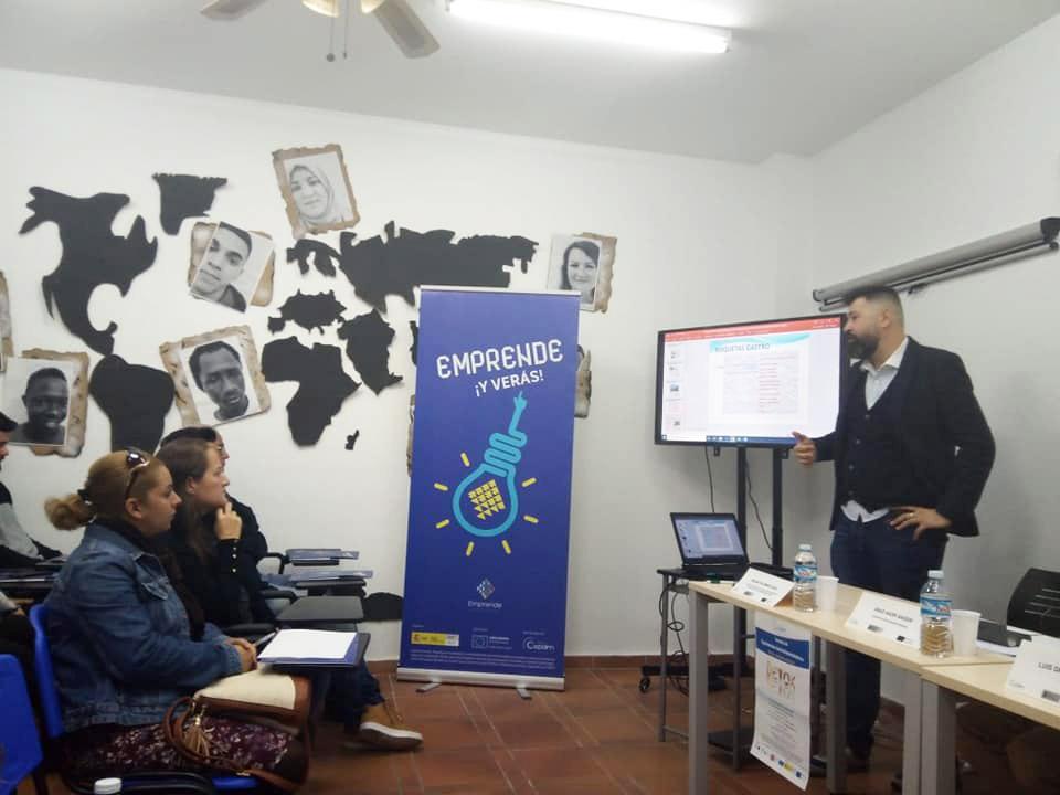 Roquetas CepaimEmprende JornadaExperienciasGastroEmprendedoras 3 noviembre2019