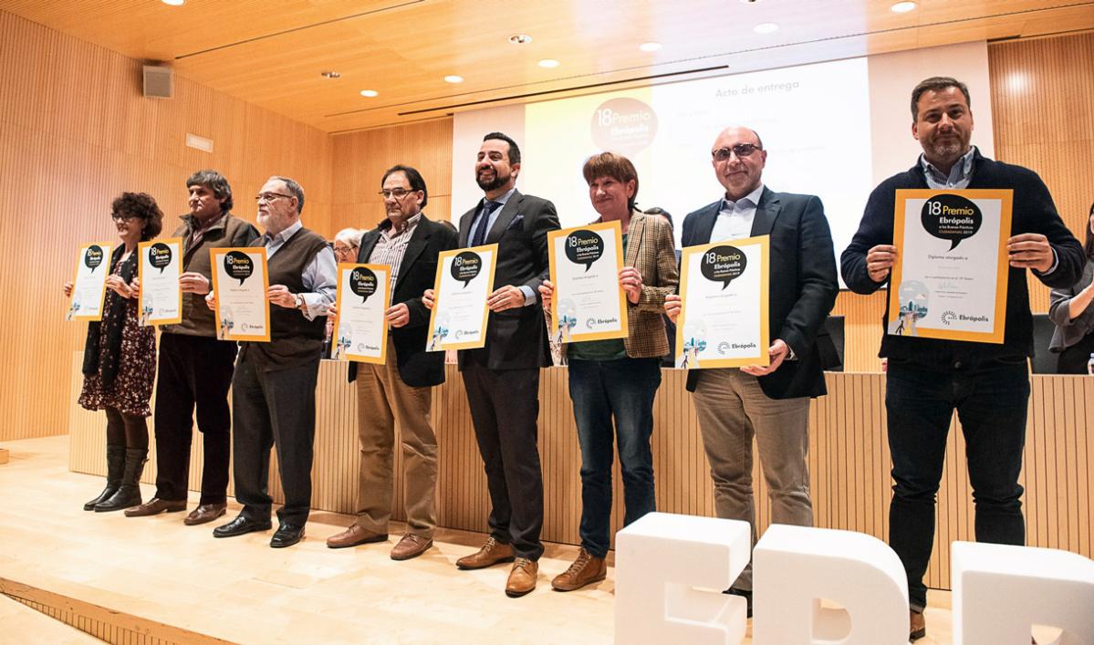 Zaragoza PremiosEBROPOLIS PilarBernado diciembre2019