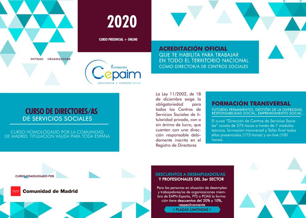 web programa curso director servicios sociales 2020 genérico