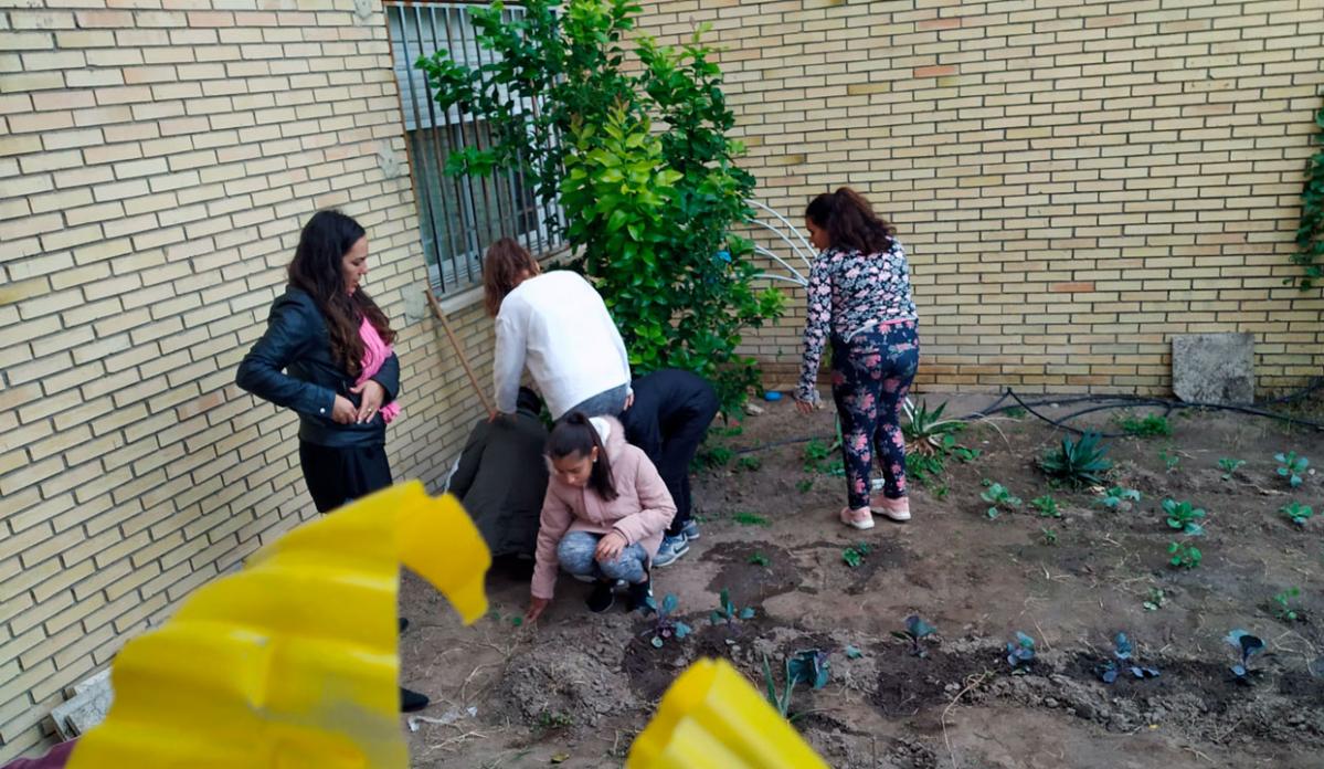 Navalmoral TierraSana 1 ODS HuertoEscolar 2019