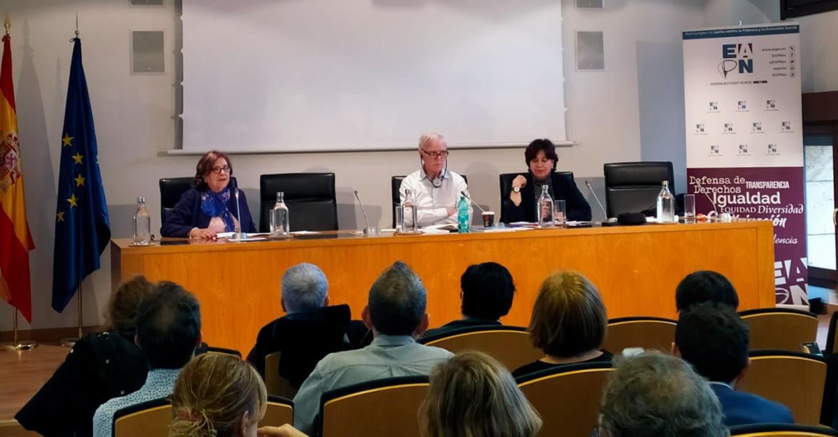 Encuentro RelatorONU Madrid PTS EAPN febrero2020