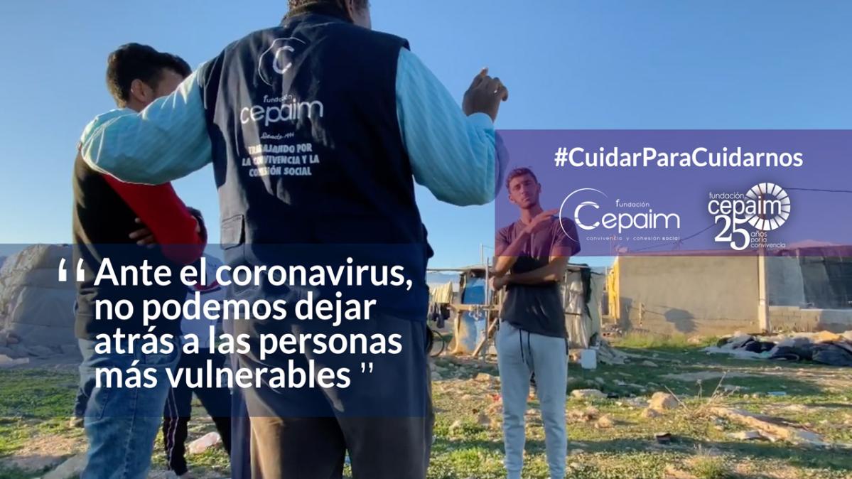 web ComunicadoCepaim CuidarPara Cuidarnos