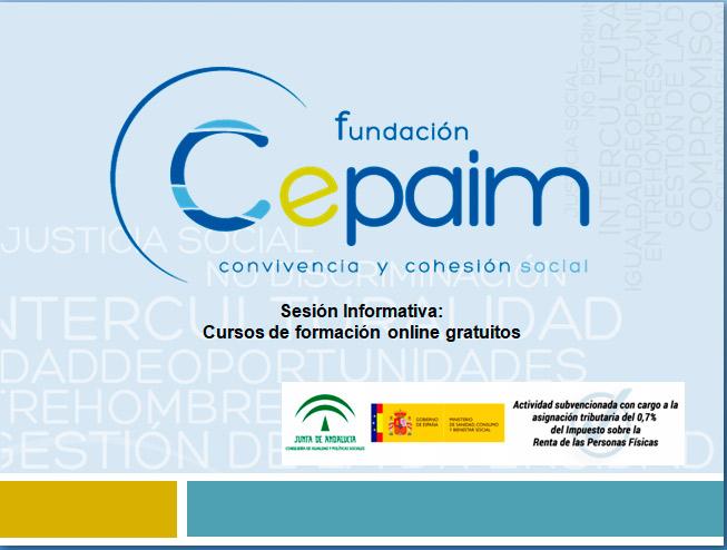 Ciudar Para Cuidarnos Dinamiza y Nosotras Sesion online cursos gratuitos2