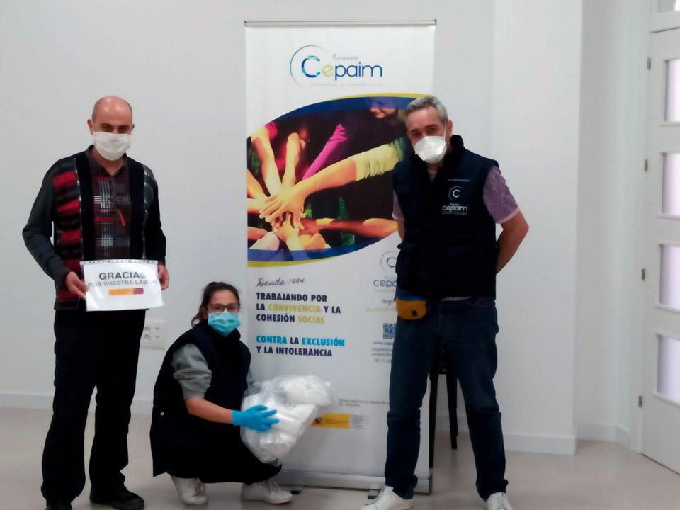 SolidaridadCOVID19 DonacionMascarillasSolidariasMurcia 2
