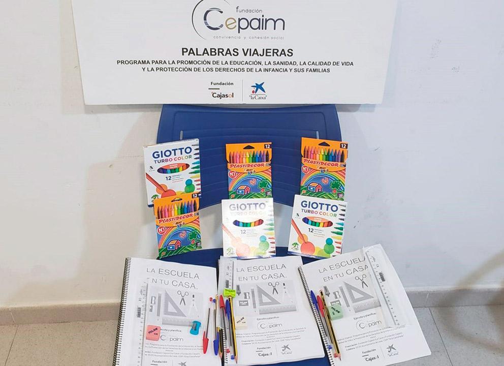 web Lepe PalabrasViajeras packs material 1