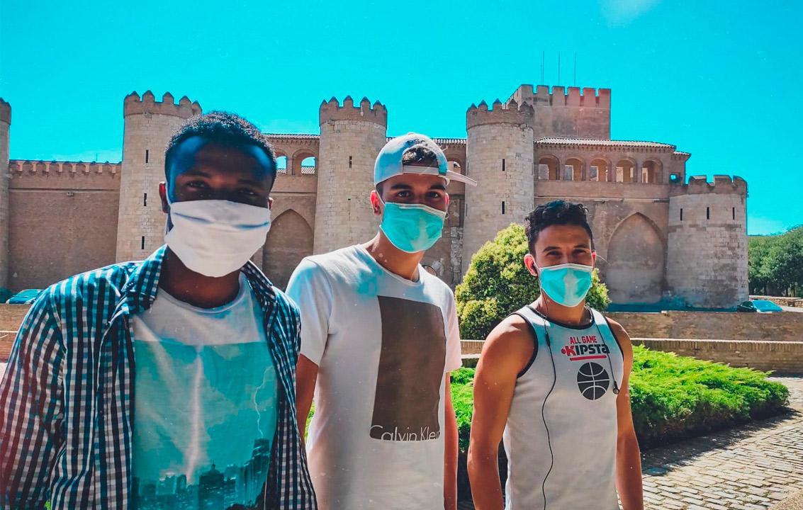 Zaragoza RetoFuturo participantes en aljaferia