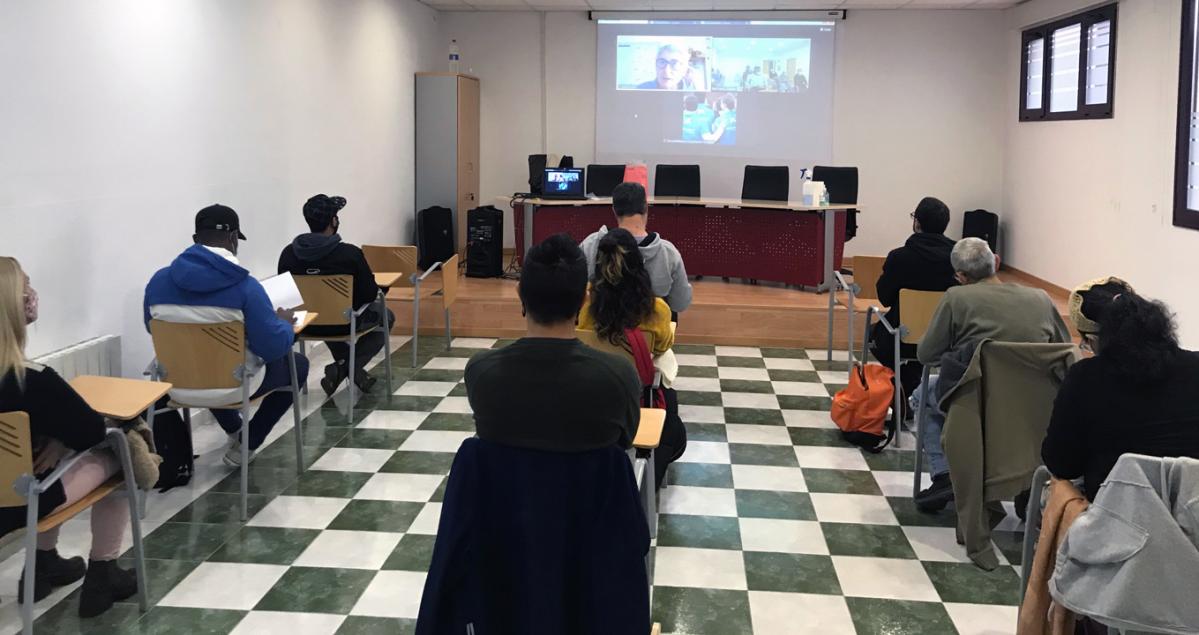 VoluintariadoCaixa Soria REfugiaDOS 1 diciembre2020